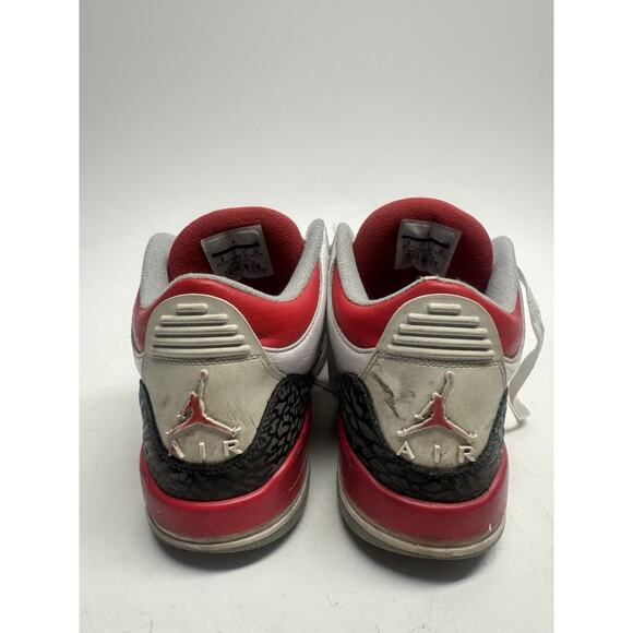Nike Air Jordan 3 Retro OG 'Fire Red' 2013 Size 8 - 136064-120 - W/R/B - Picture 8 of 9